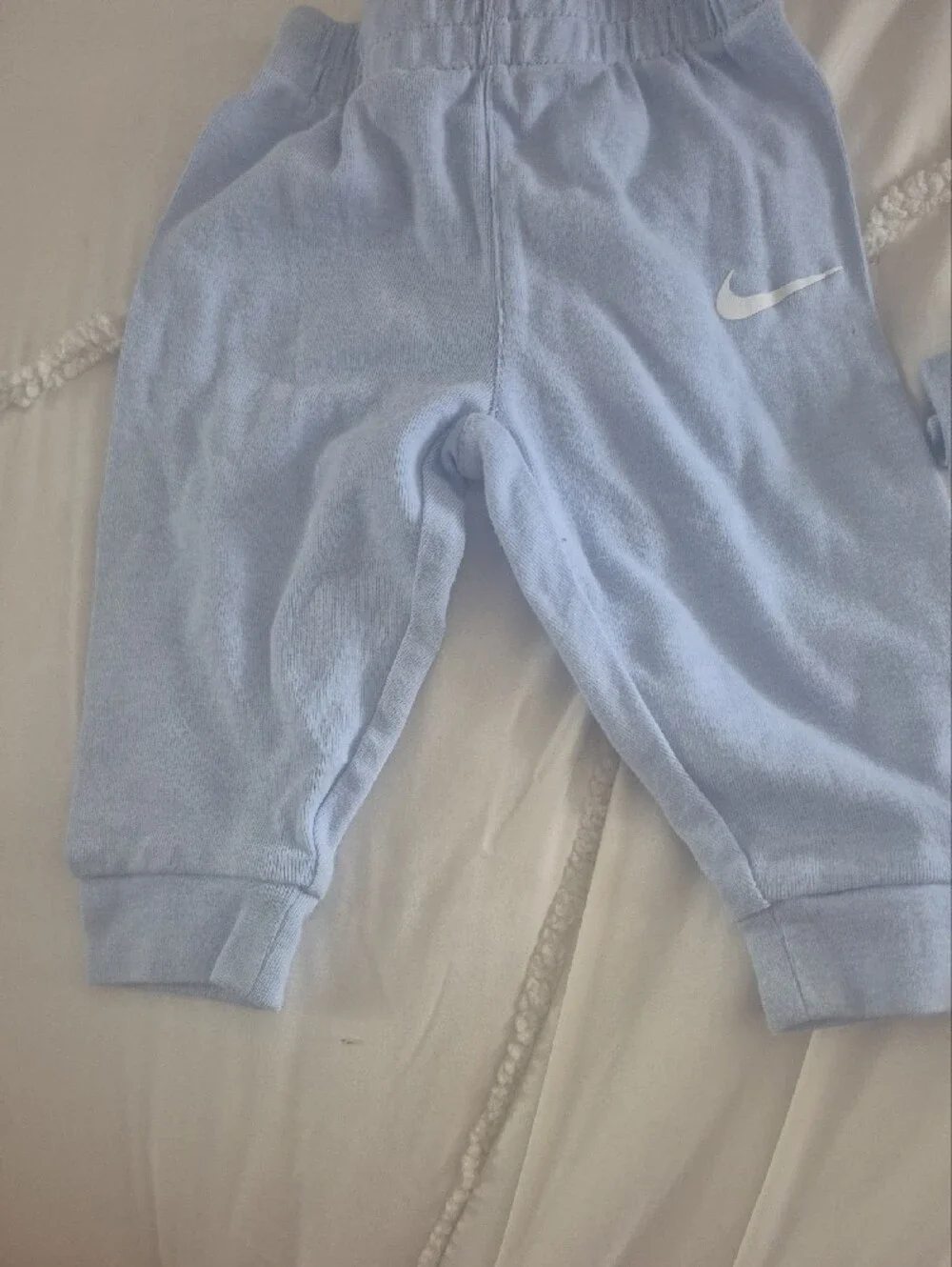 Nike Light Blue Infant Bodysuit and Pants Set